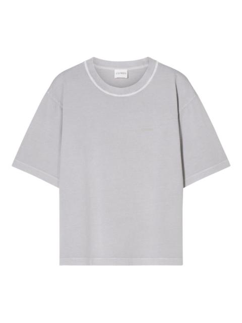 CLOSED trim-detail organic cotton T-shirt