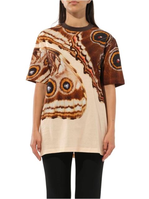 Givenchy Podium T-Shirt wth Butterfly Print