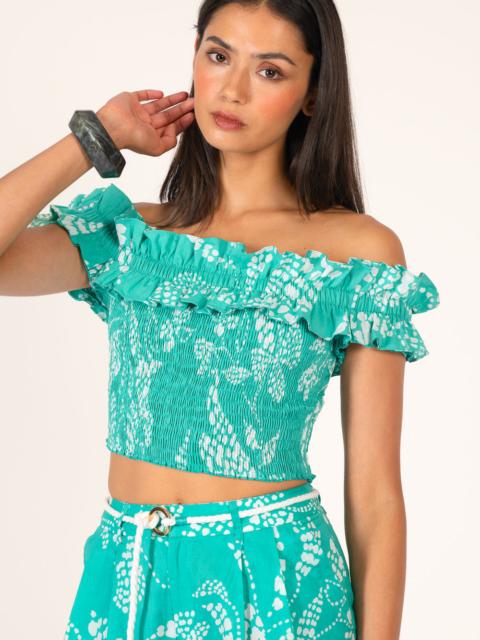Poupette St Barth Top Alitza - Mint Austral