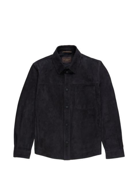 SLOWEAR suede overshirt