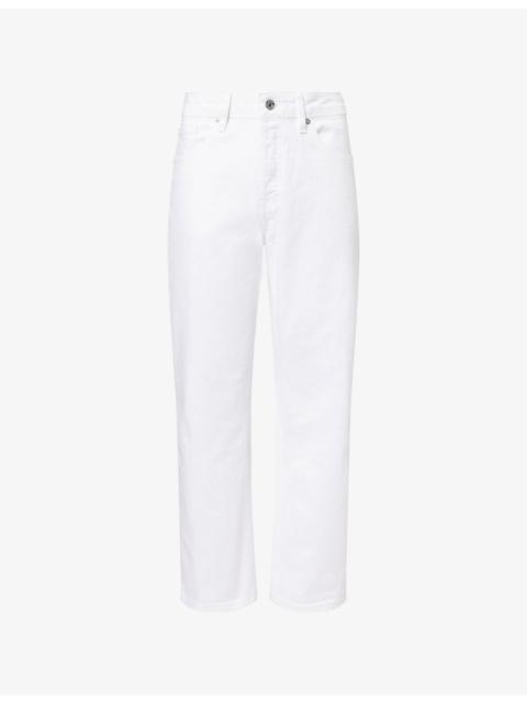 GOOD AMERICAN Vintage Straight-Leg Ankle Denim Jeans
