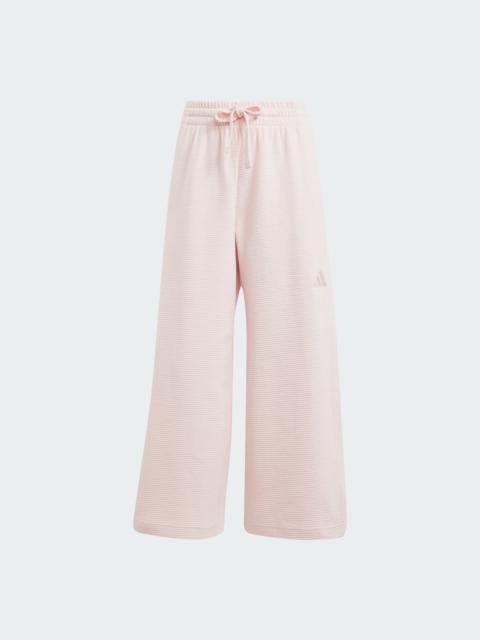 adidas ALL SZN Rib 7/8-Length Wide Leg Pants