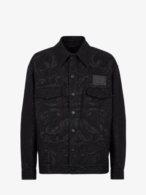 FENDI Fendace black cotton jacket