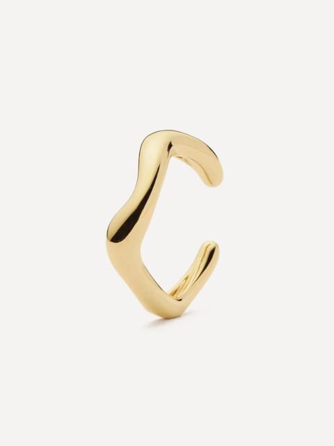 MISSOMA 14ct Gold Molten Fine Ear Cuff