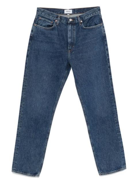 AGOLDE cotton straight-leg jeans