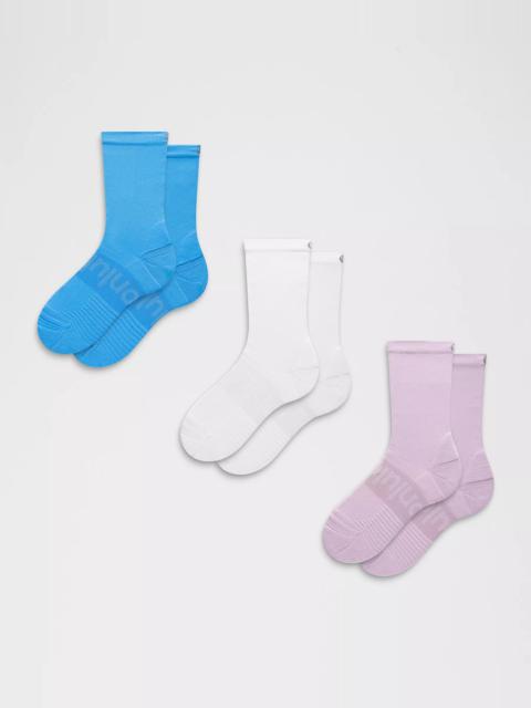 lululemon Unisex Power Stride Crew Socks *3 Pack