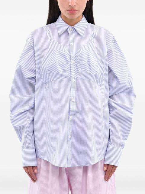 VAQUERA pinstripe shirt