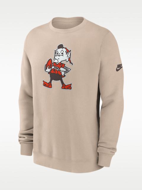 Nike Cleveland Browns Rewind Club Men's Nike NFL Pullover Crew