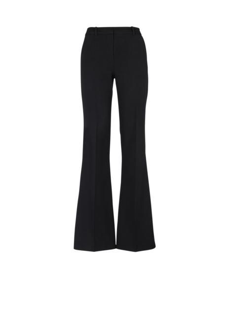 Balmain Flared trousers with creases
