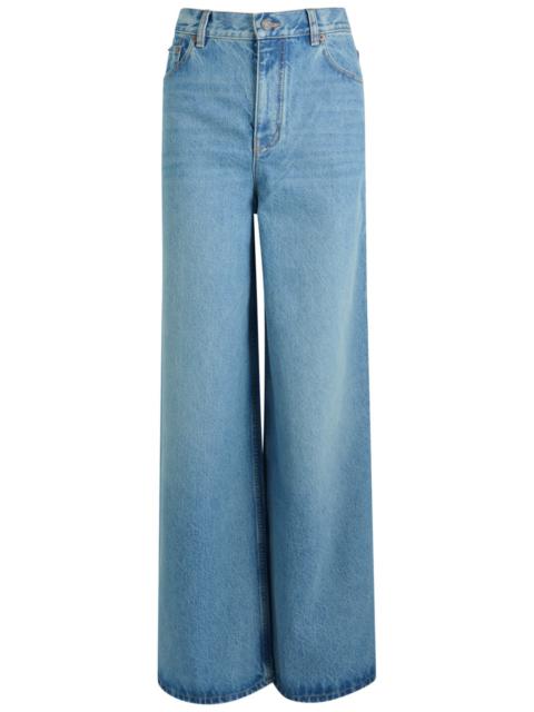 Chloé Chloe Wide-leg Denim Jeans
