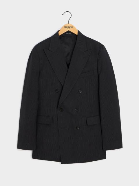 TODD SNYDER Italian Striped Linen Wythe Jacket