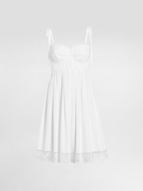 Dolce & Gabbana Short poplin dress