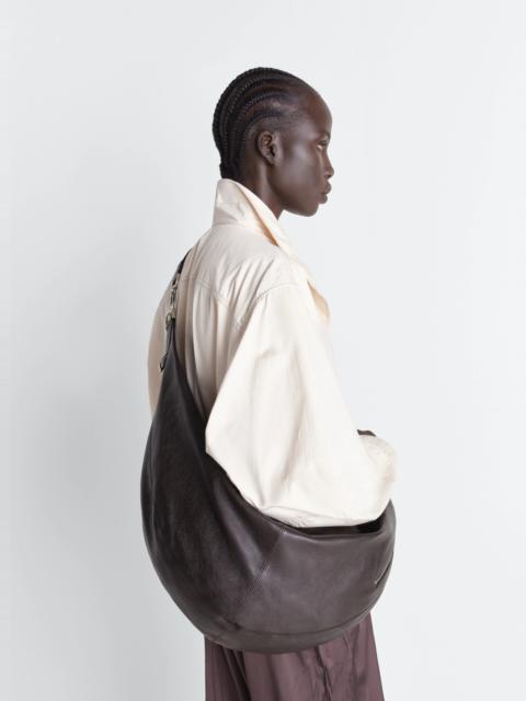 Lemaire LARGE QUIVER CLIP BAG IN LEATHER