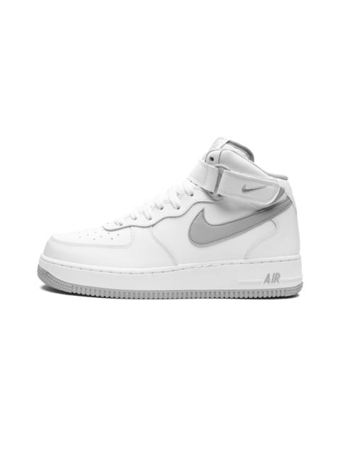 Air Force 1 Mid "White/Grey"