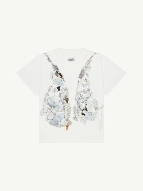 Broken Plate Print T-shirt