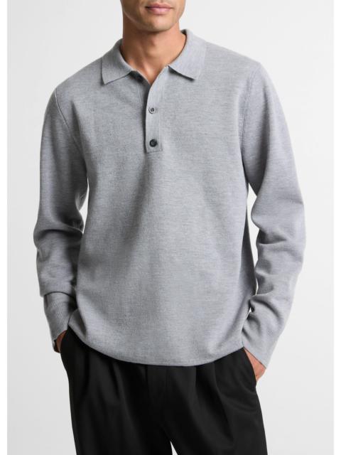 Italian Merino Wool Milano Polo Sweater