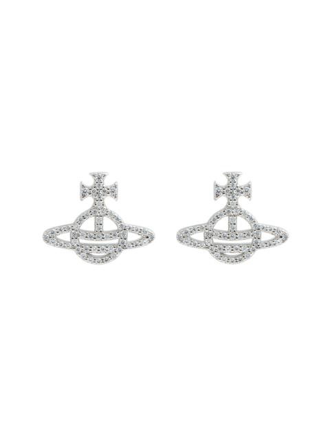 Vivienne Westwood Calliope crystal-embellished orb stud earrings