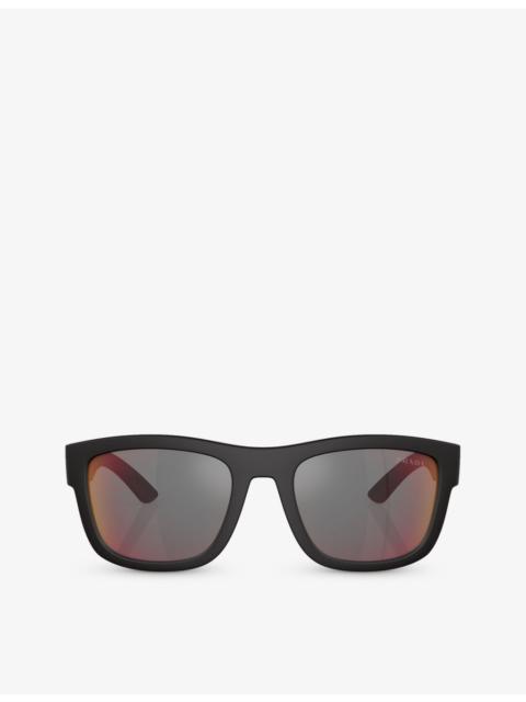 Prada PS 01ZS 베개 프레임 나일론 선글라스