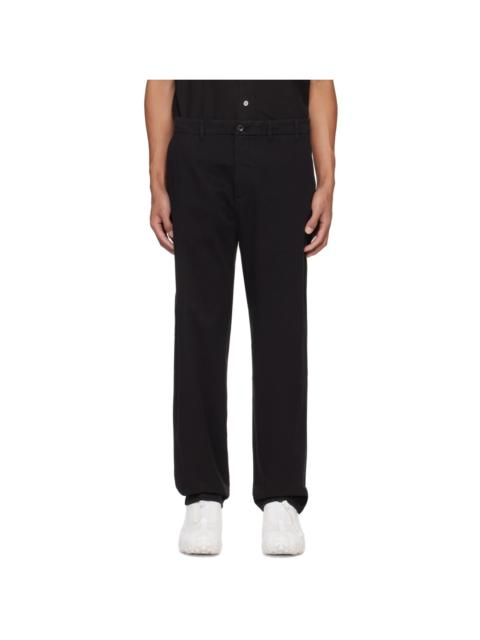 NORSE PROJECTS Black Aros Regular Trousers