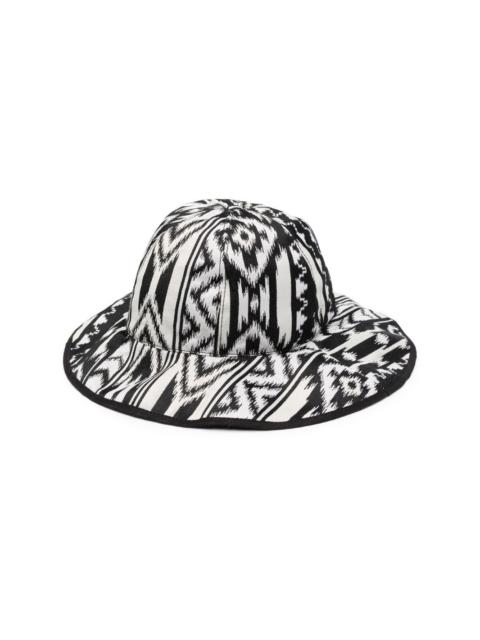 Marcelo Burlon County Of Milan geometric-print sun hat