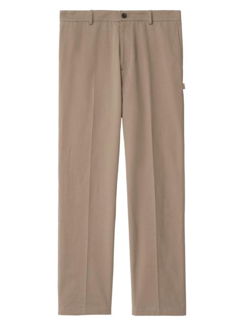 Burberry Men's Carlton Chino Trousers - Clay Brown