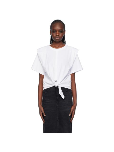 Isabel Marant zelikia tie-front T-shirt