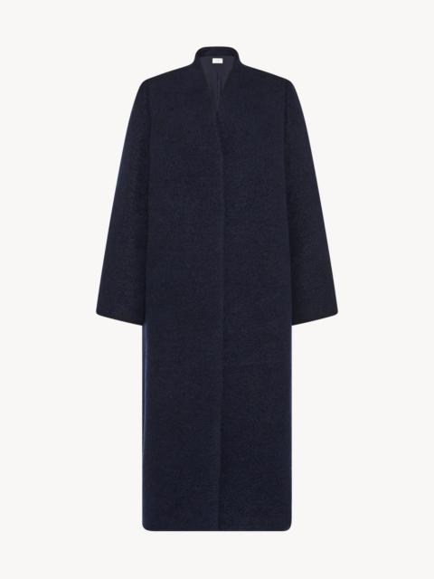 The Row Ceren Coat in Alpaca and Cashmere