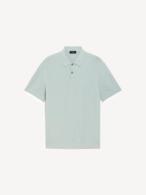 Theory Soris Polo Shirt in Light Bilen