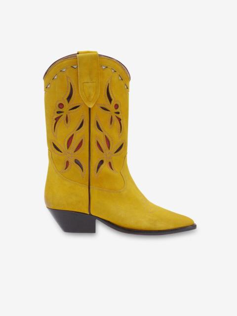 DUERTO SUEDE COWBOY BOOTS