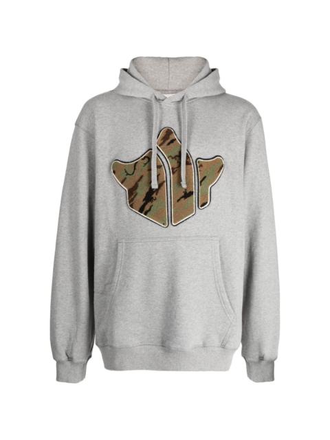 MAHARISHI Maha Temple cotton hoodie