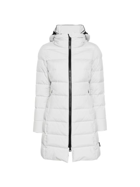 padded hooded jacket