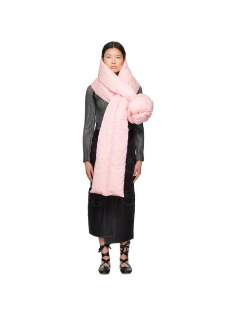 FENG CHEN WANG Pink Frog Button Scarf