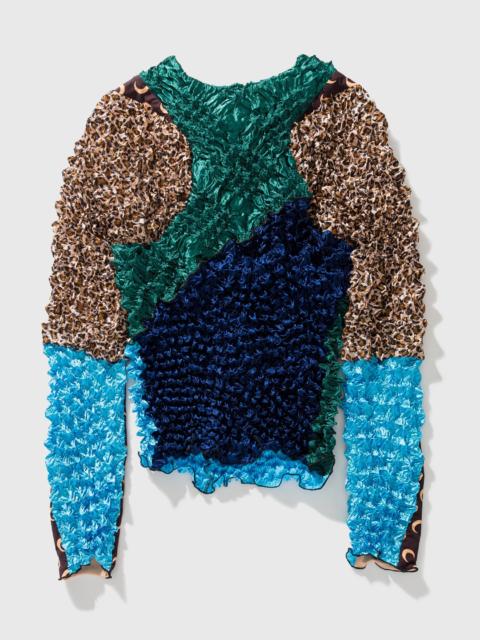 Marine Serre MULTI COLOR POP CORN TOP