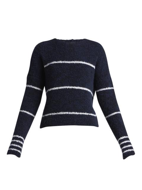 GIORGIO ARMANI Striped Cashmere Pullover