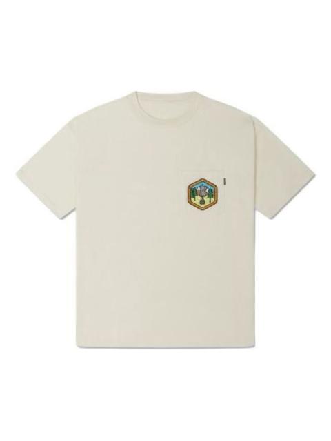 Converse Converse Pocket Logo T-Shirt 'Ivory' 10025881-A01
