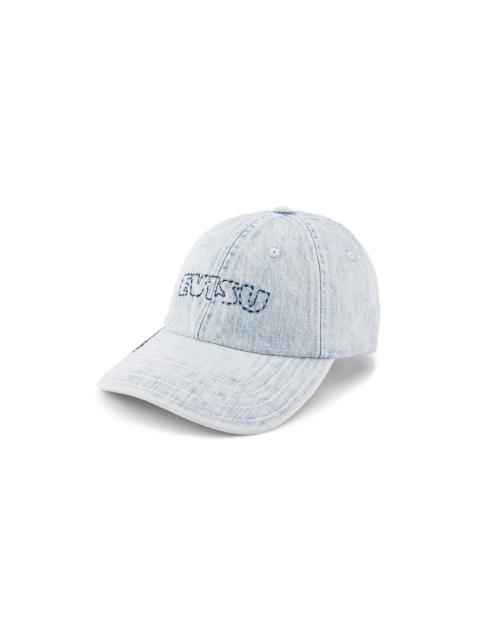 EVISU Minimal Embroidery Heavy Washed Cap