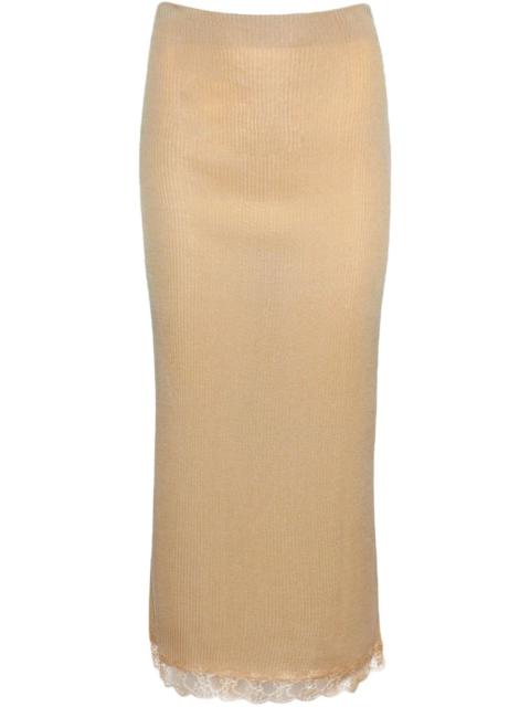 The Row Indira midi skirt