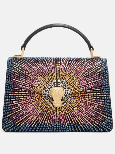 BVLGARI Serpenti Forever Mini leather top-handle bag