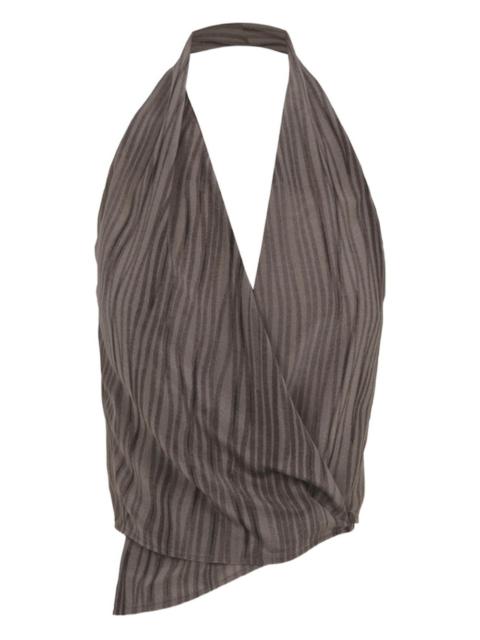 cortana Etna halterneck top