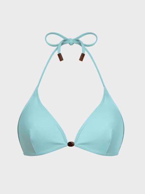 Vilebrequin WOMEN HALTER BIKINI TOP PEARL SOLID