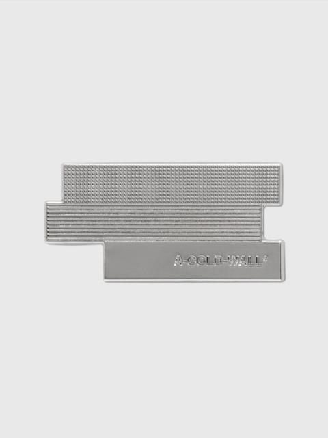A-COLD-WALL* Stacked Badge Silver