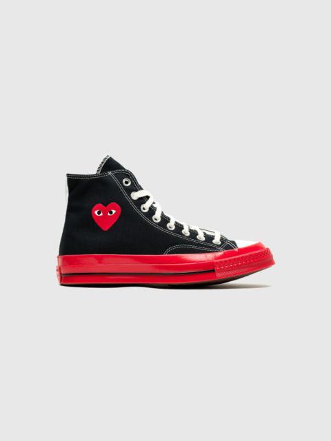 CHUCK TAYLOR ALL-STAR '70 HI "BLACK RED"