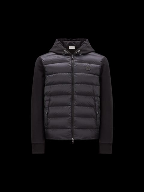 Moncler Padded Fleece Zip-Up Sweatshirt