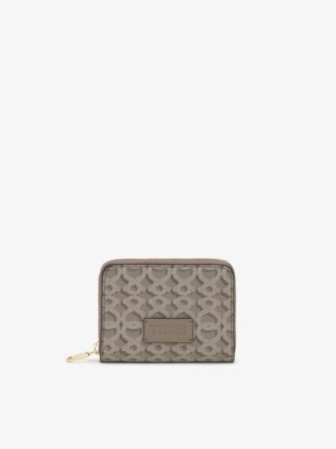 TOUS Small taupe Wallet TOUS Infinity