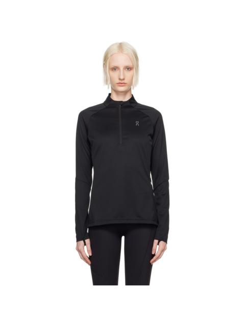 On Black Climate Long Sleeve Sport Top