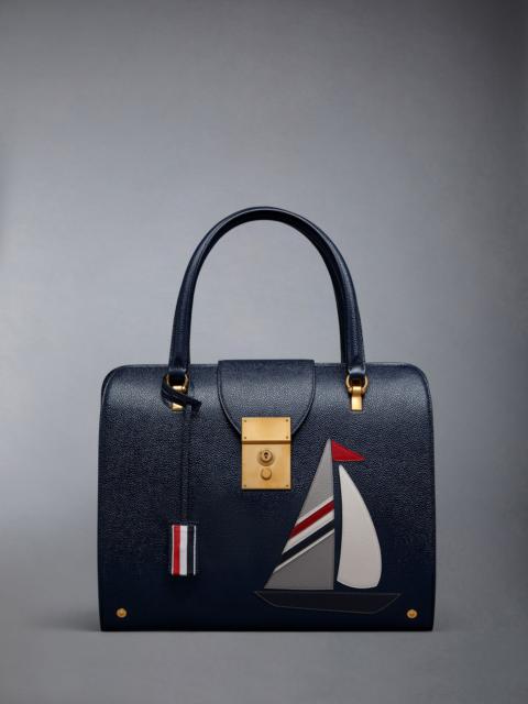 Thom Browne Pebble Grain Leather Whale Applique Mrs. Thom Bag