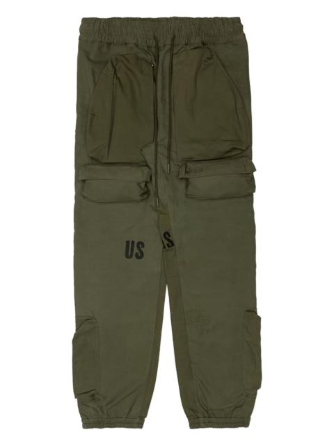 Readymade parachute cargo trousers