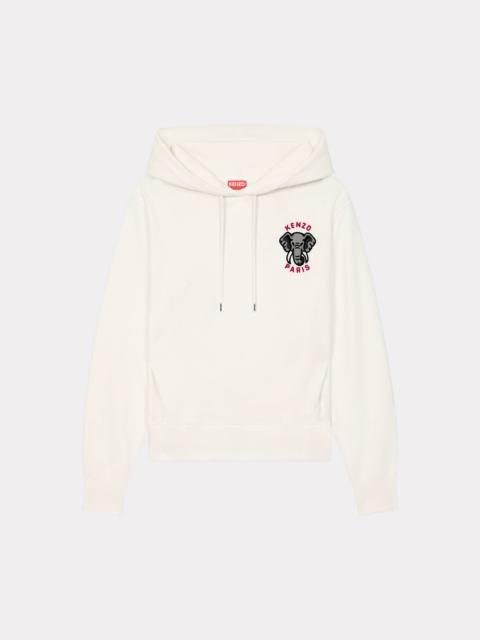 Hooded 'KENZO Elephant Crest' embroidered sweatshirt