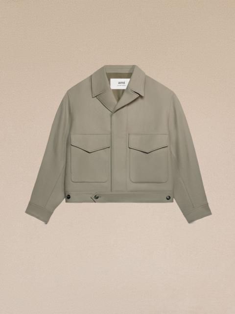 AMI Paris Oversize Buttoned Jacket