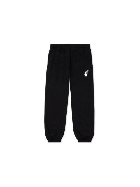 Off-White OFF-WHITE Slim Fit Marker Track Sweatpants Black Multi